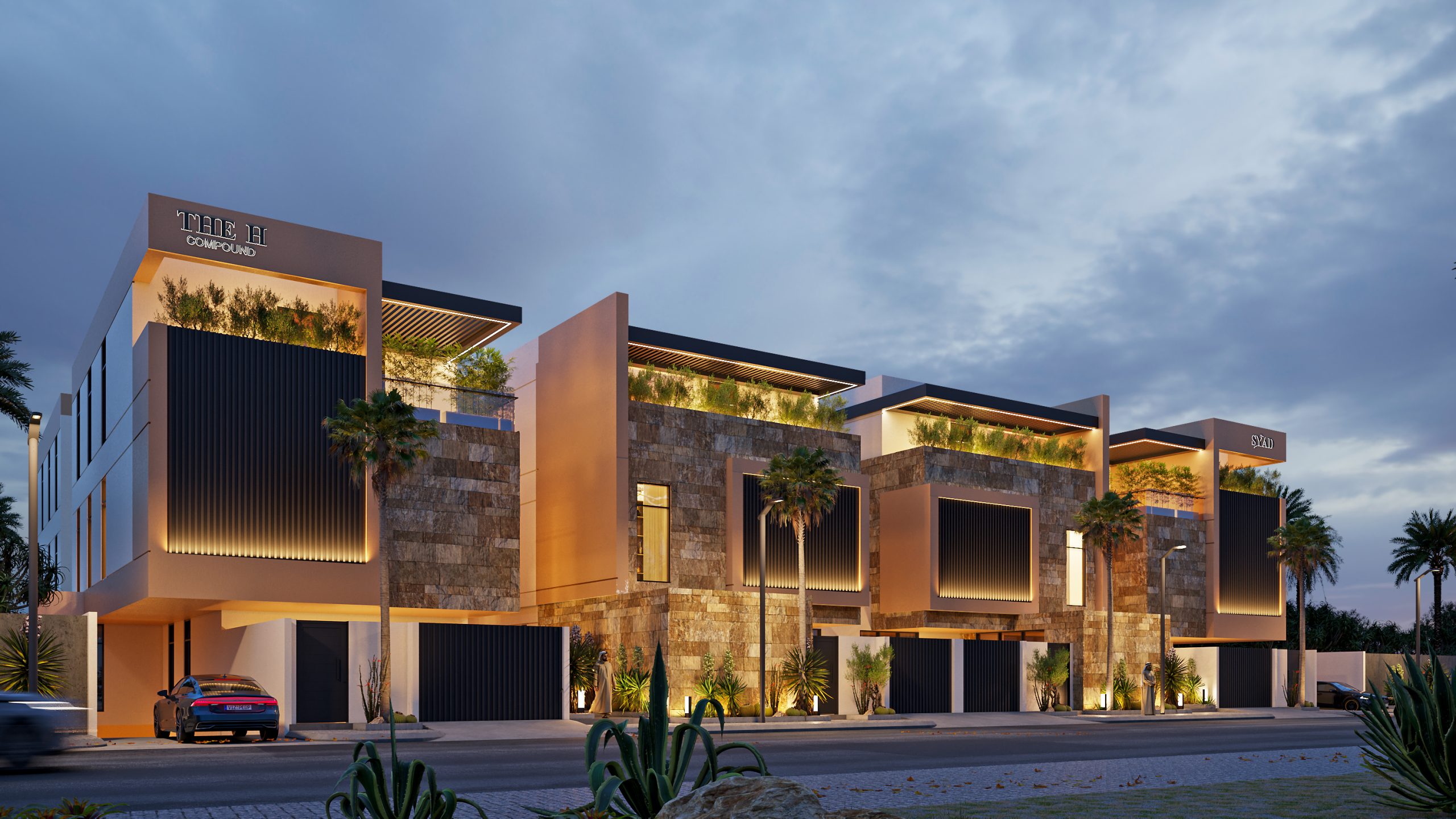 Residential complex Al Rawda District - Close System