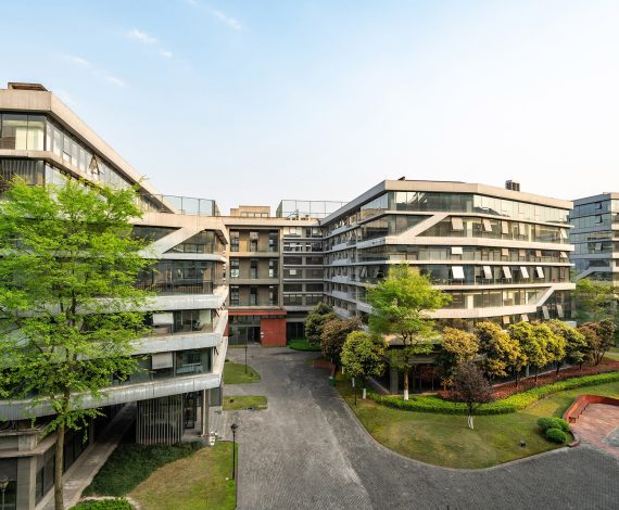 Green environment of office buildings in science and technology park, Chongqing, China